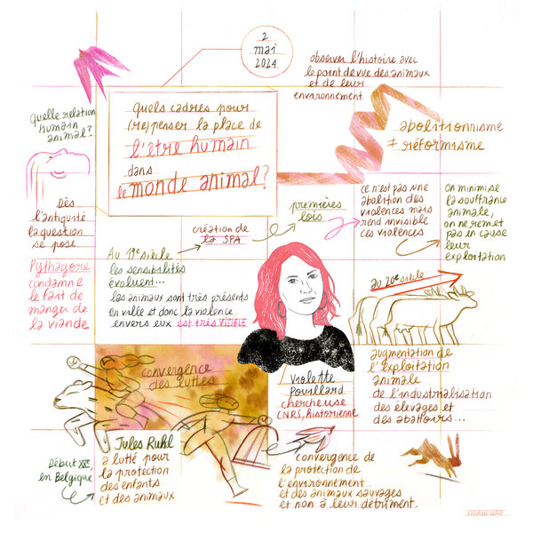 Fresque de Violaine Leroy