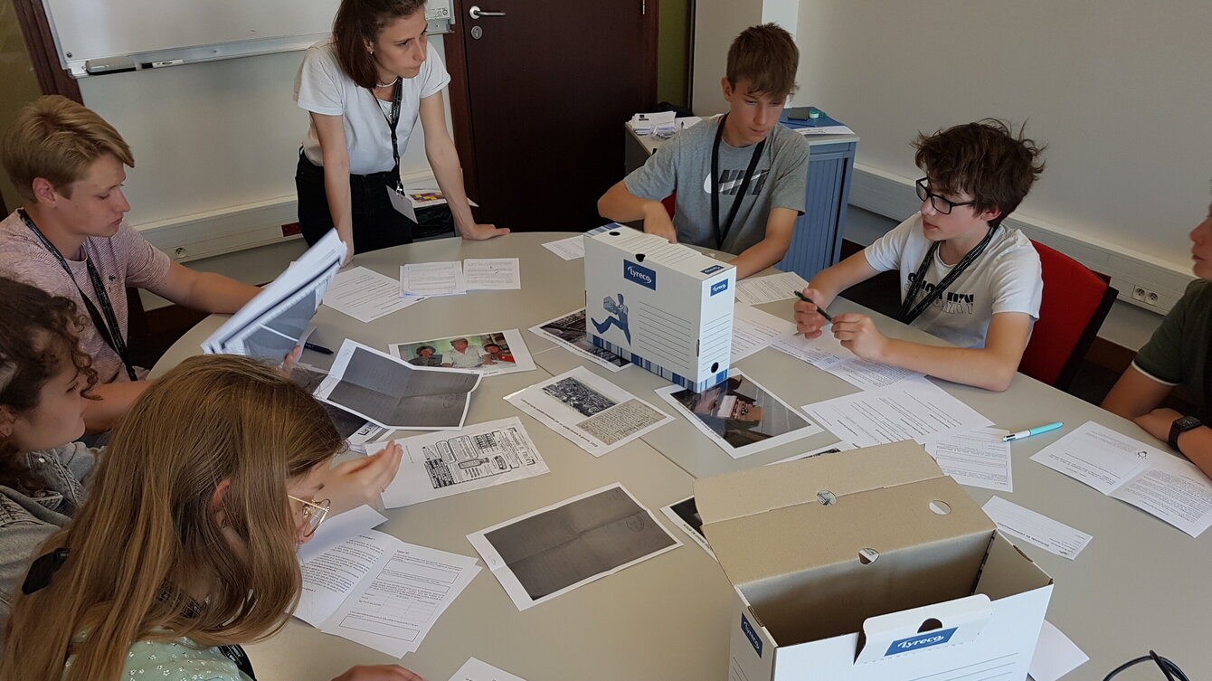 Atelier scolaire durant Kid's University