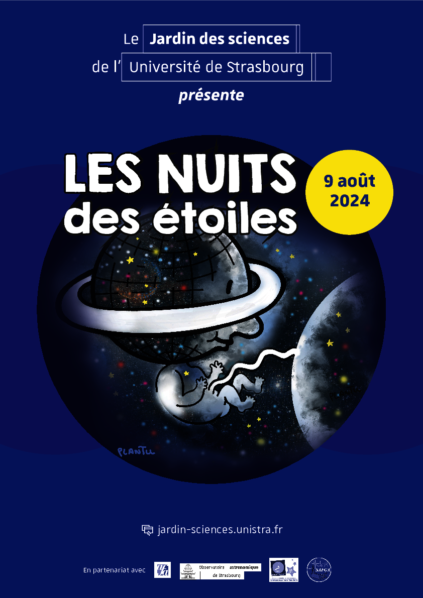 Affiche nuit des étoiles 2024 le 9 août