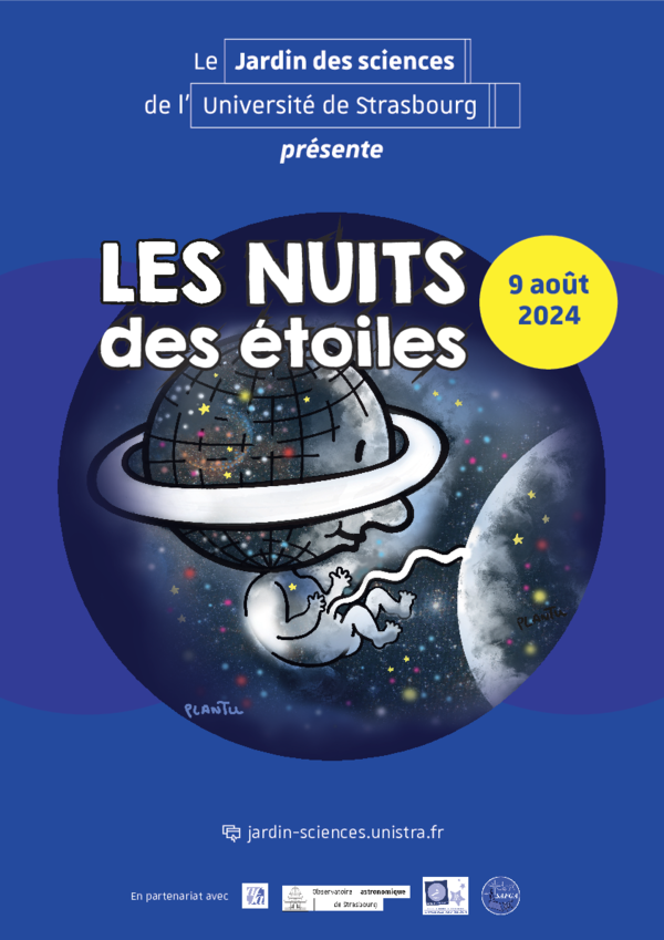 Affiche nuit des étoiles 2024 le 9 août