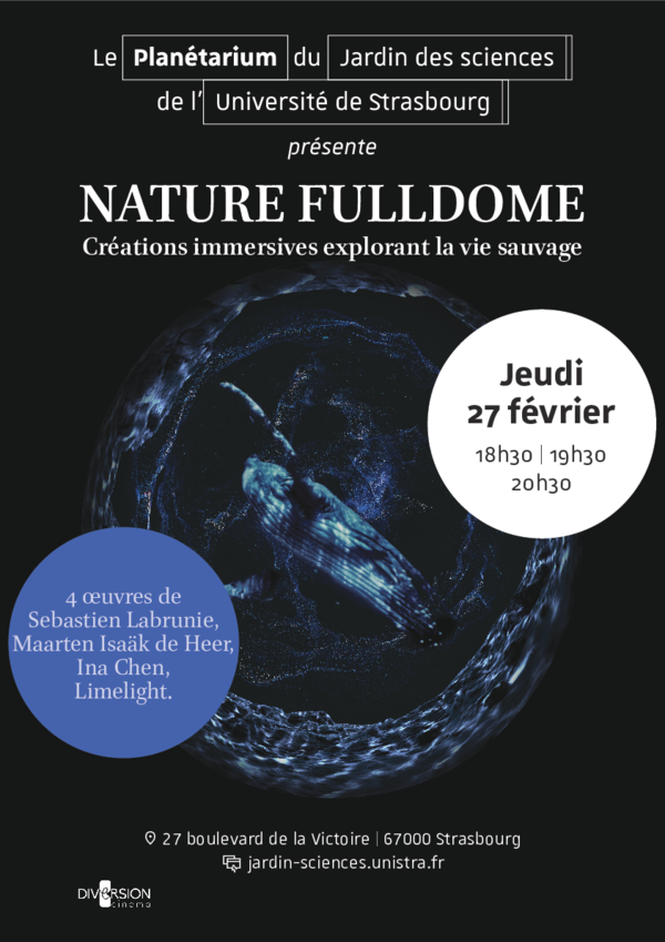 Affiche du spectacle Nature Fulldome