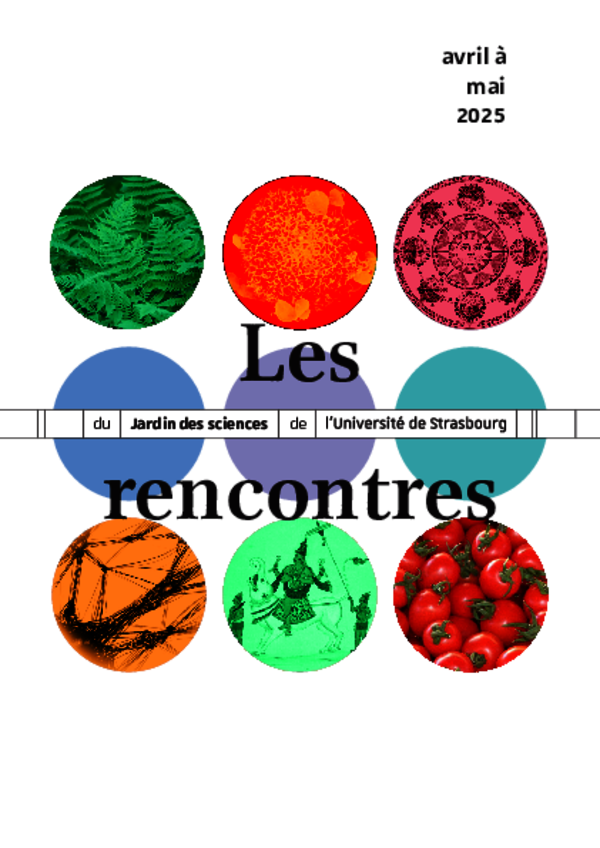 Programme des rencontres - avril à mai 2025