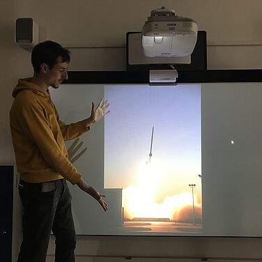 Présentation au Jardin des sciences