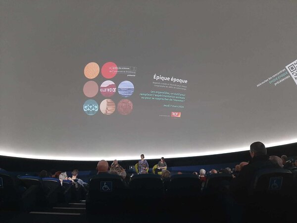 Rencontre Epique Epoque sous le dôme du Planétarium