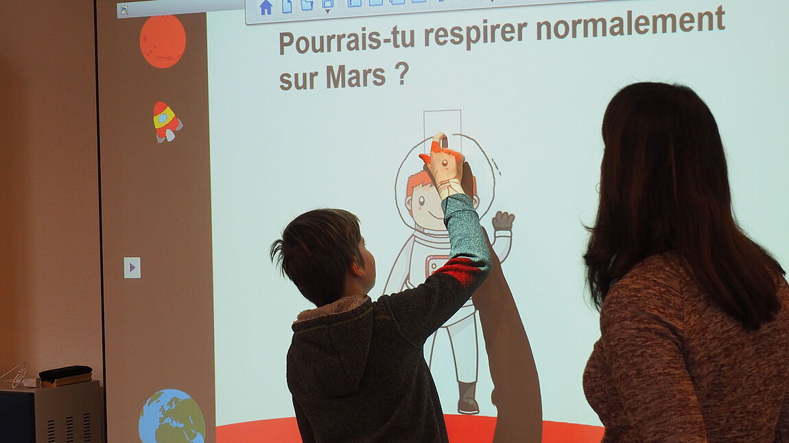 Atelier scolaire : Objectif Mars 
