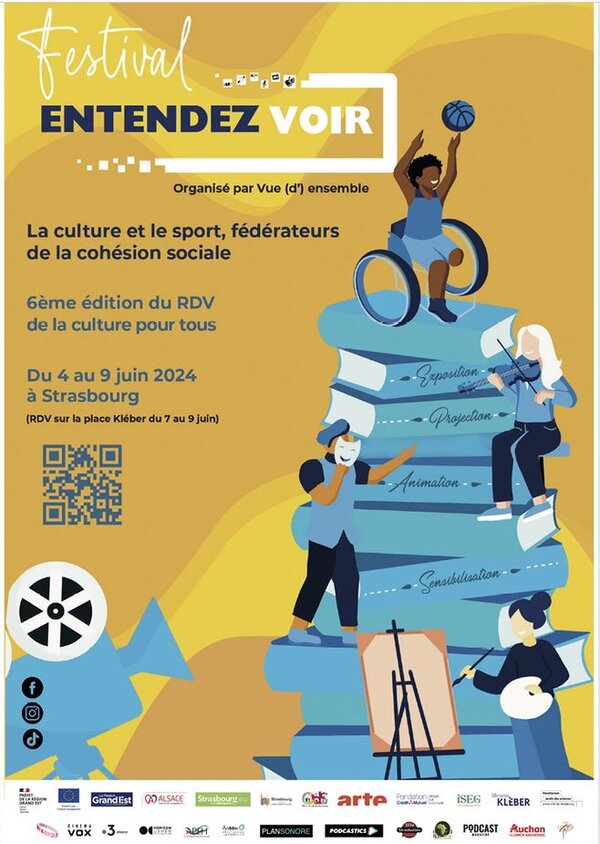 Affiche du festival Entendez-Voir