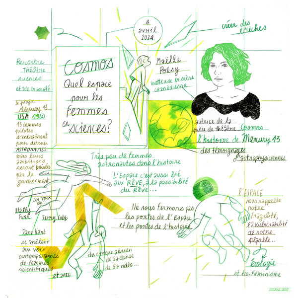 Illustration de la rencontre Epique Epoque par Violaine Leroy